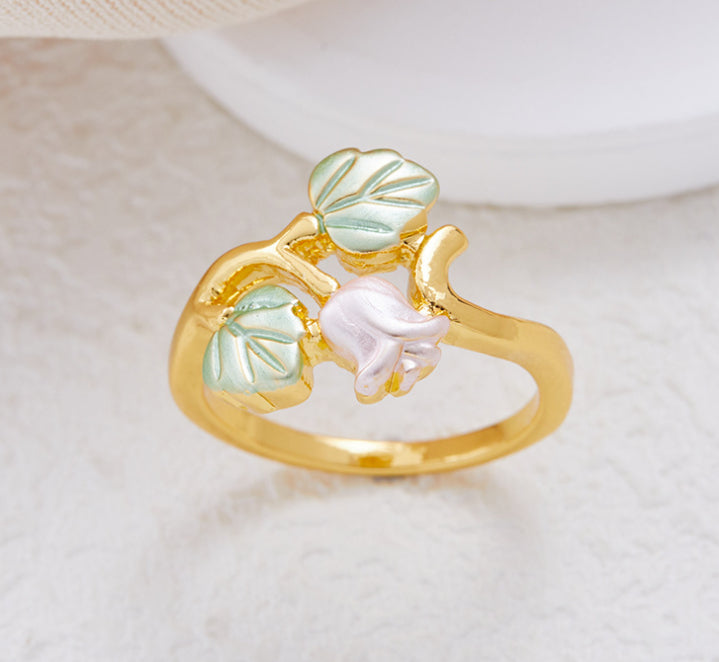 Retro Simple And Exaggerated Unique Women Ring