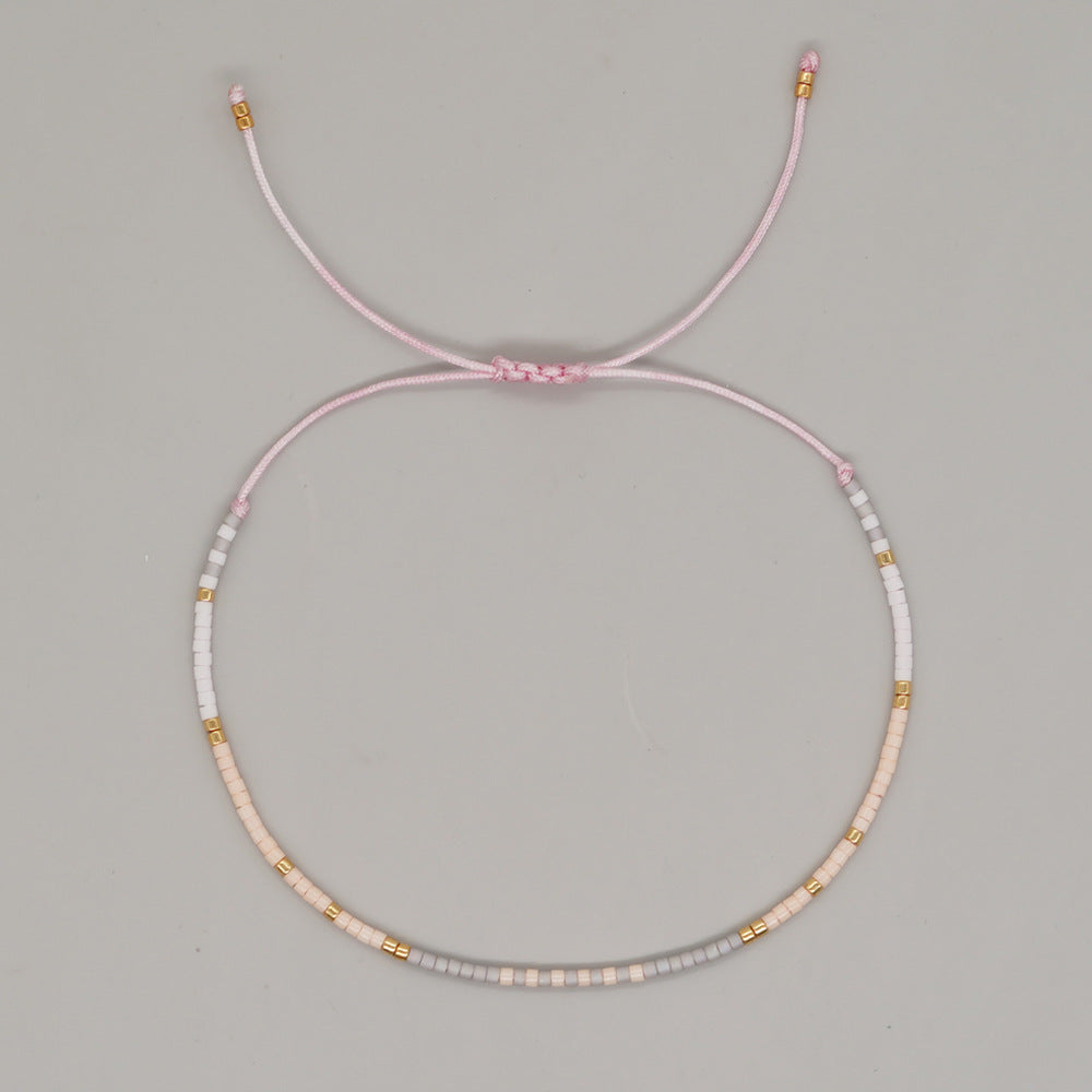 Bohemian Style Colorful Bead Bracelet For Girls